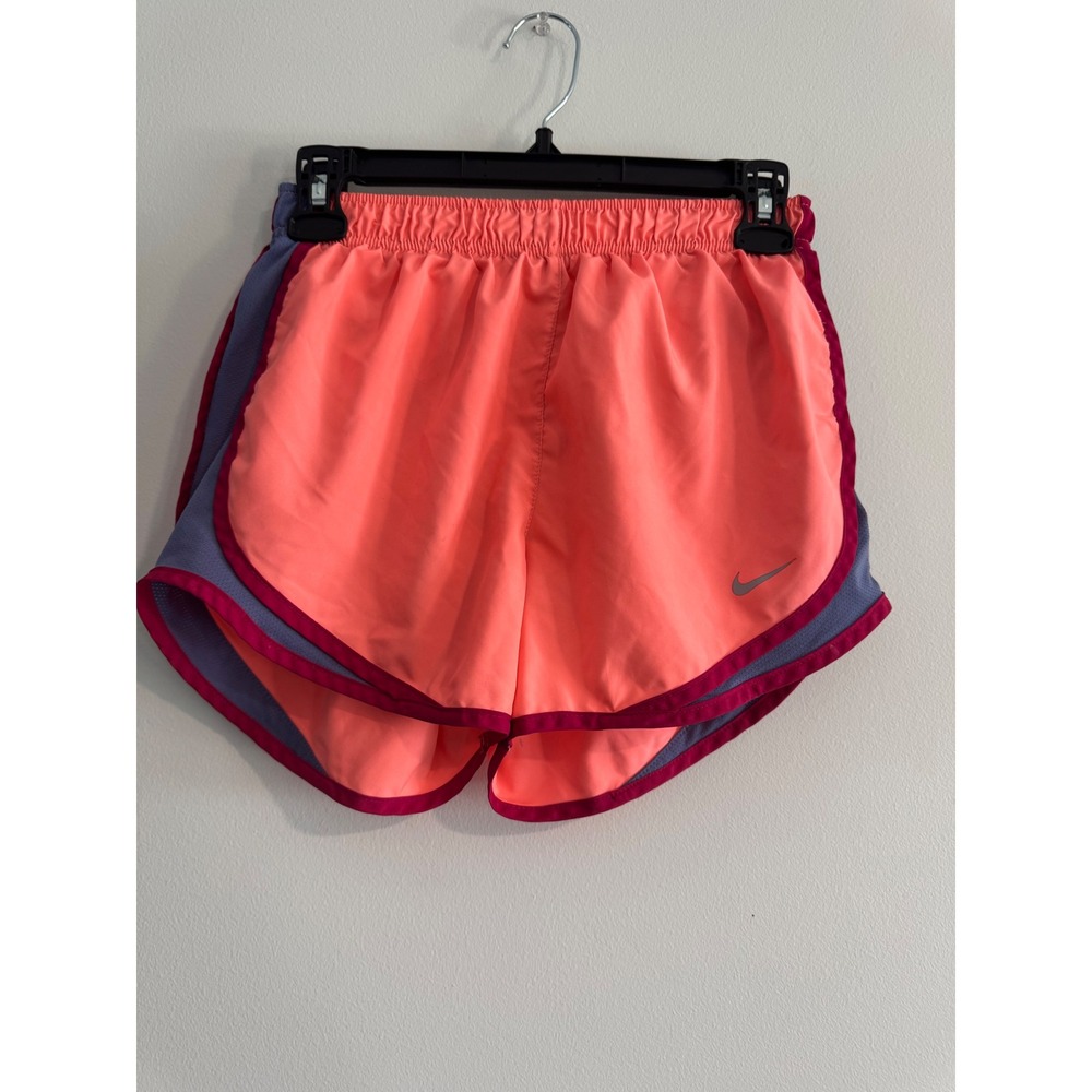 Nike‎ Dri-FIT Tempo Shorts Womens Small neon Mesh Running Activewear